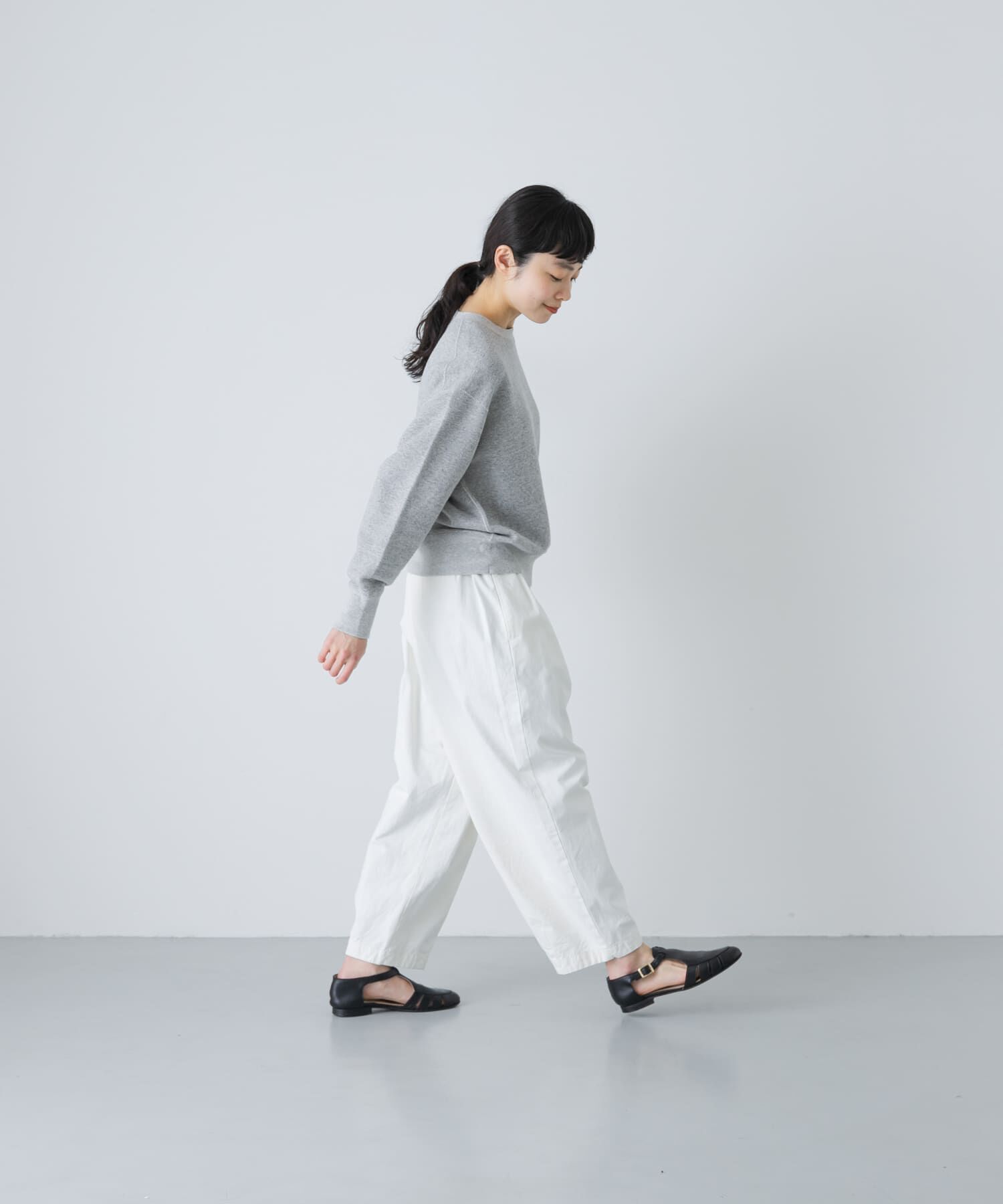 かぐれ「『2サイズ展開』コットンリヨセルスウェットプルオーバー」|スウェット・ジャージ|