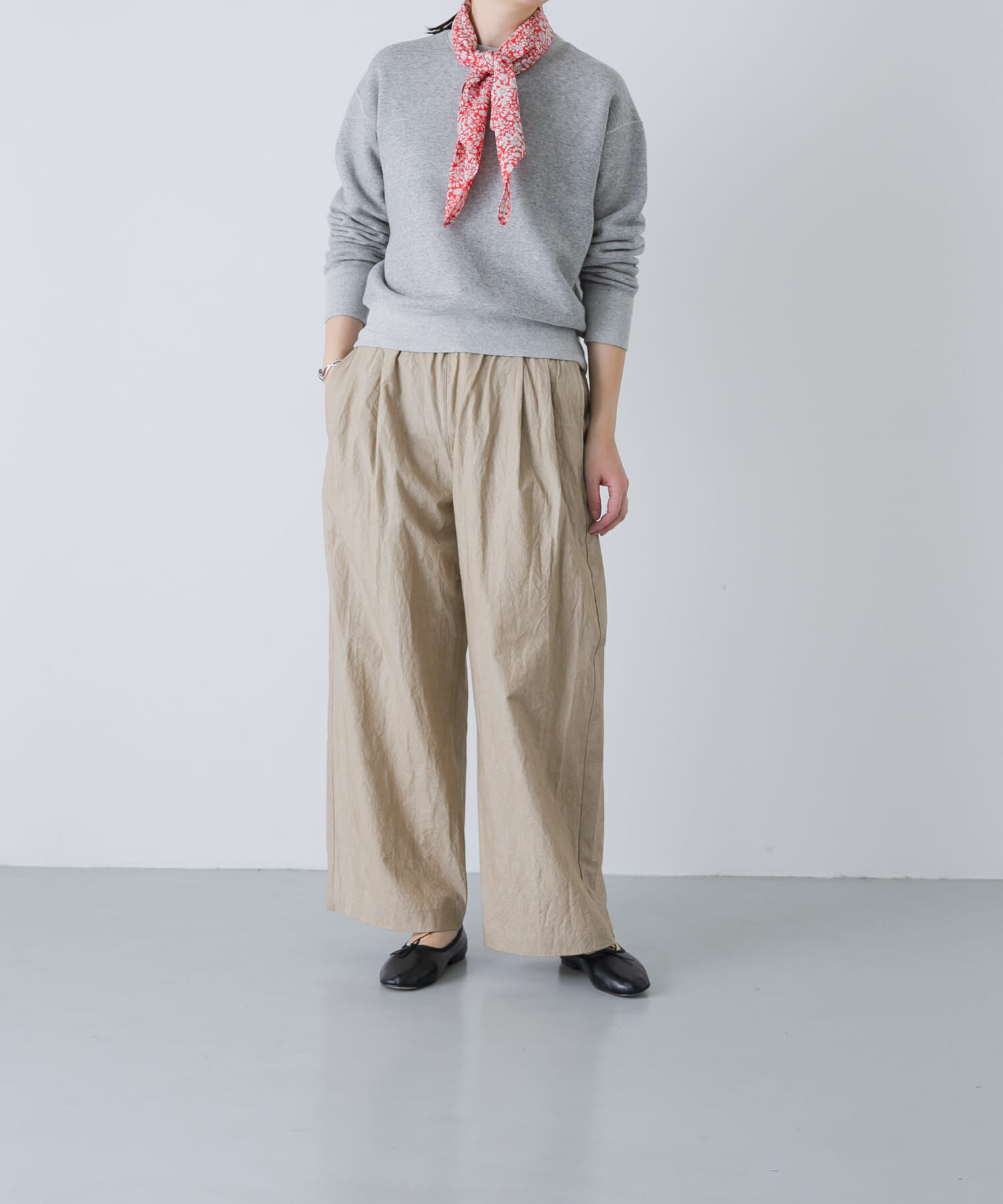 かぐれ「『2サイズ展開』コットンリヨセルスウェットプルオーバー」|スウェット・ジャージ|