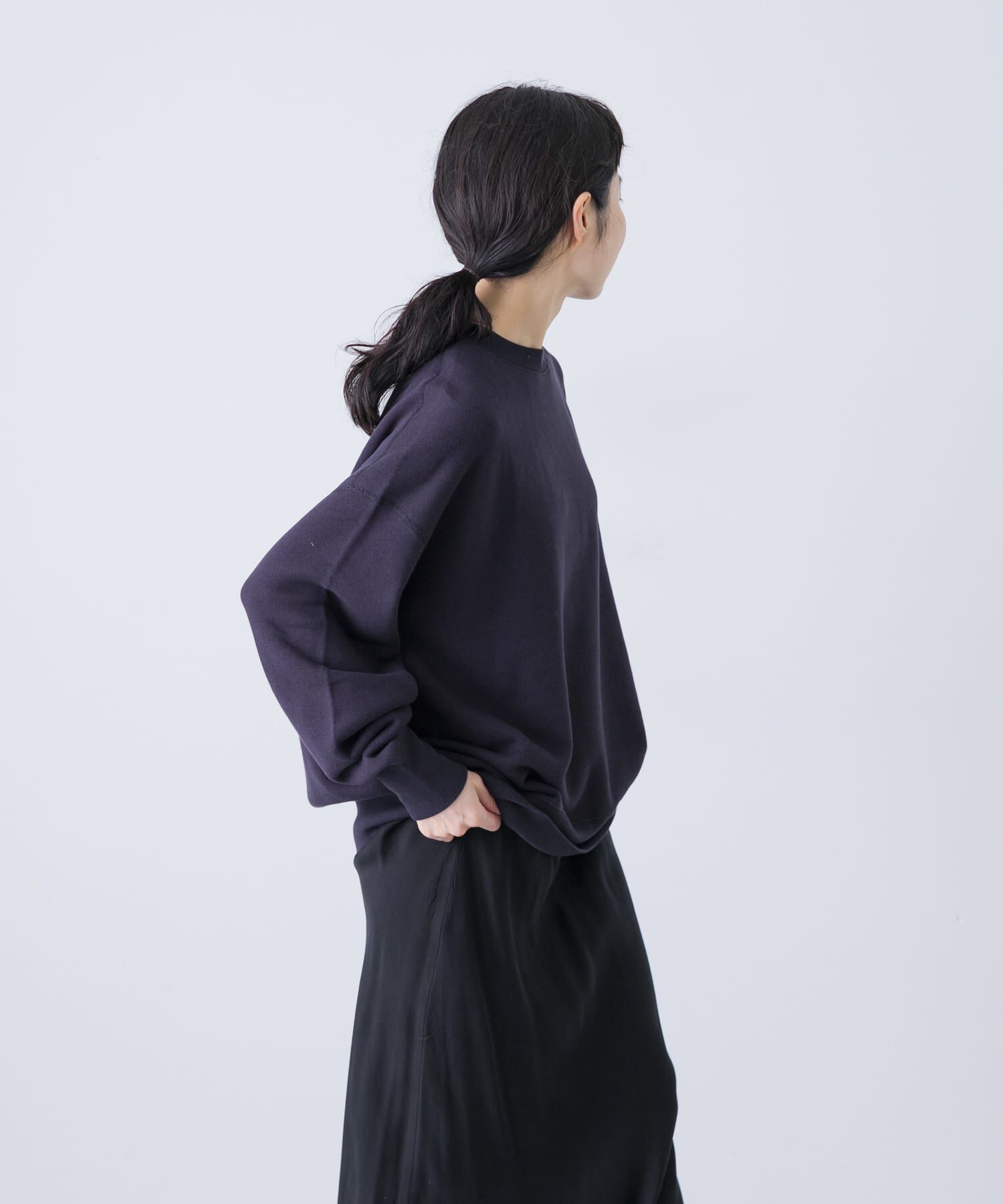 かぐれ「『2サイズ展開』コットンリヨセルスウェットプルオーバー」|スウェット・ジャージ|