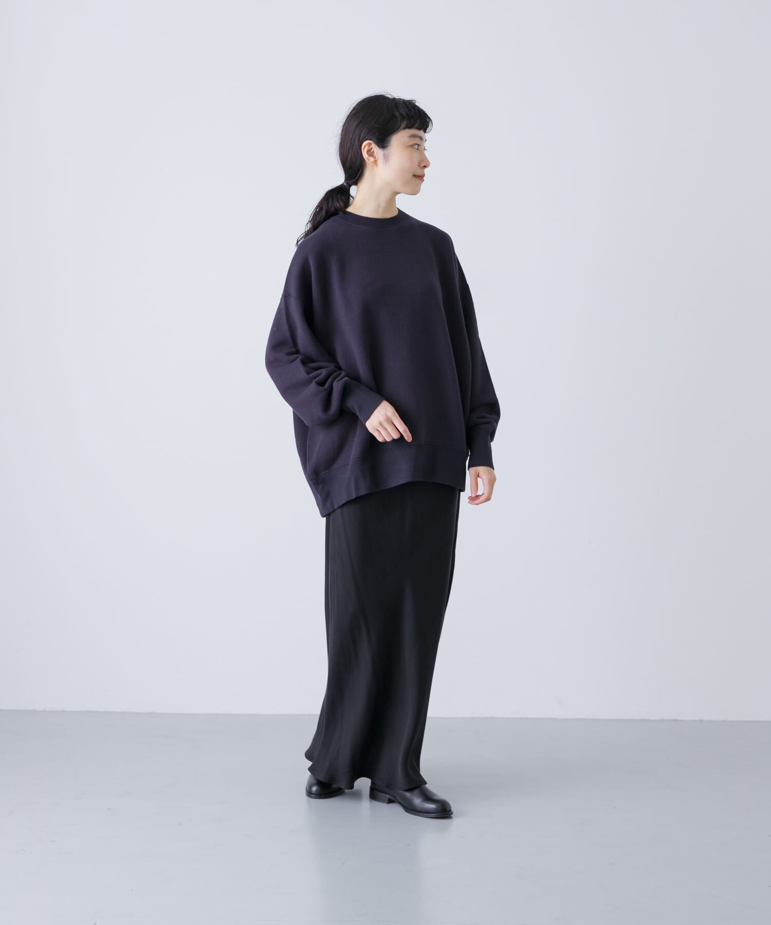 かぐれ「『2サイズ展開』コットンリヨセルスウェットプルオーバー」|スウェット・ジャージ|