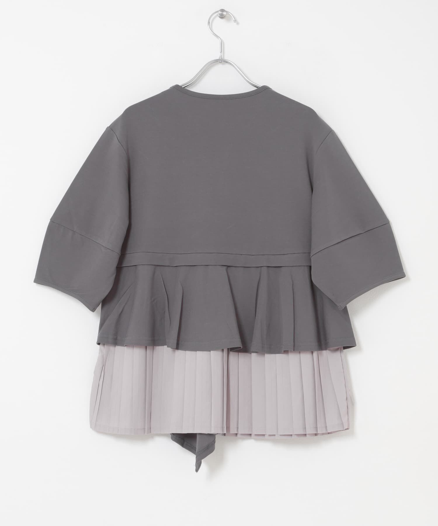 URBAN RESEARCH ROSSO「ELENDEEK　SLIDE FLARE DOCKING CUT AND SEWN」|Tシャツ・カットソー|