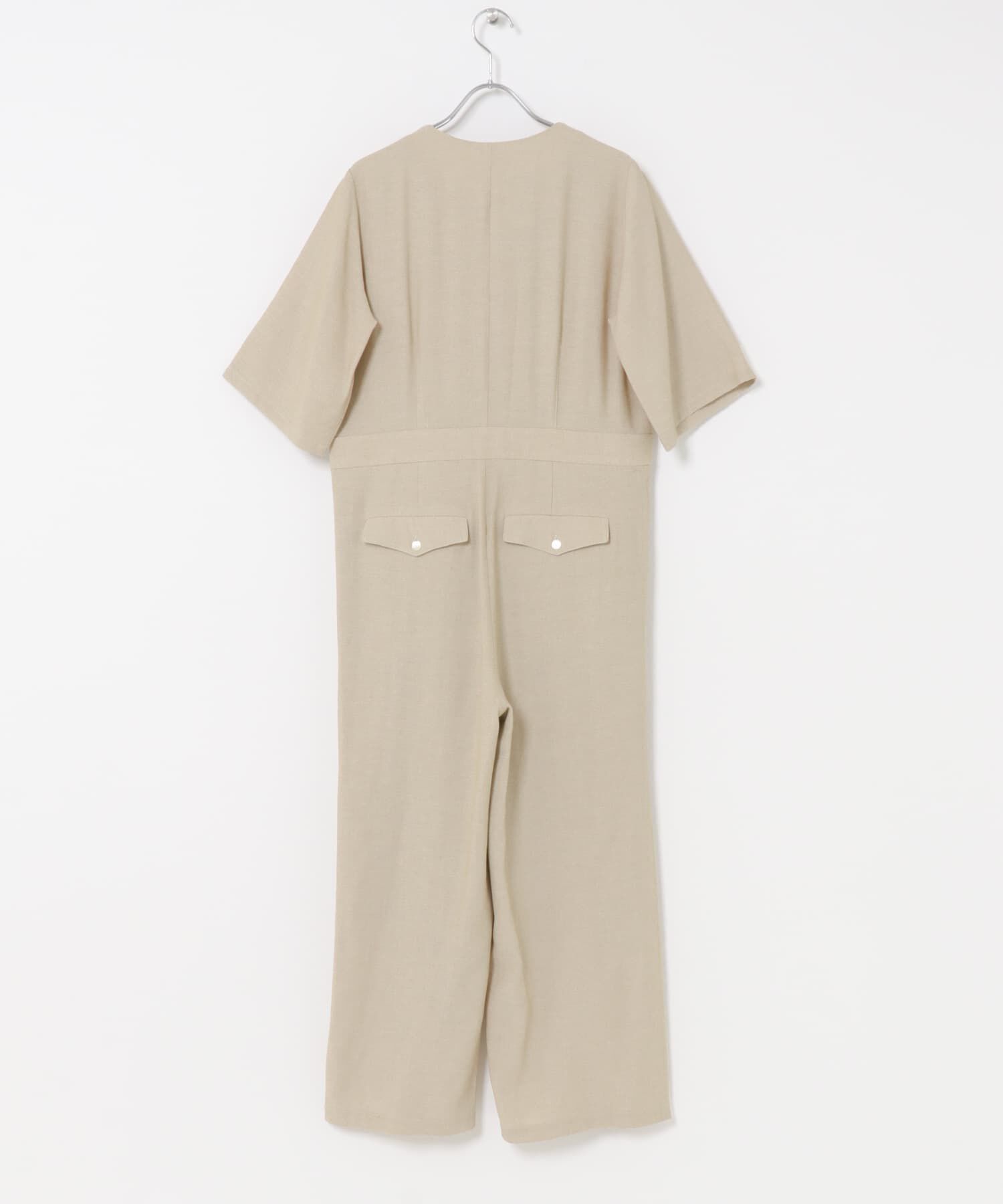 URBAN RESEARCH ROSSO「リネンライク5分袖オールインワン」|オールインワン|