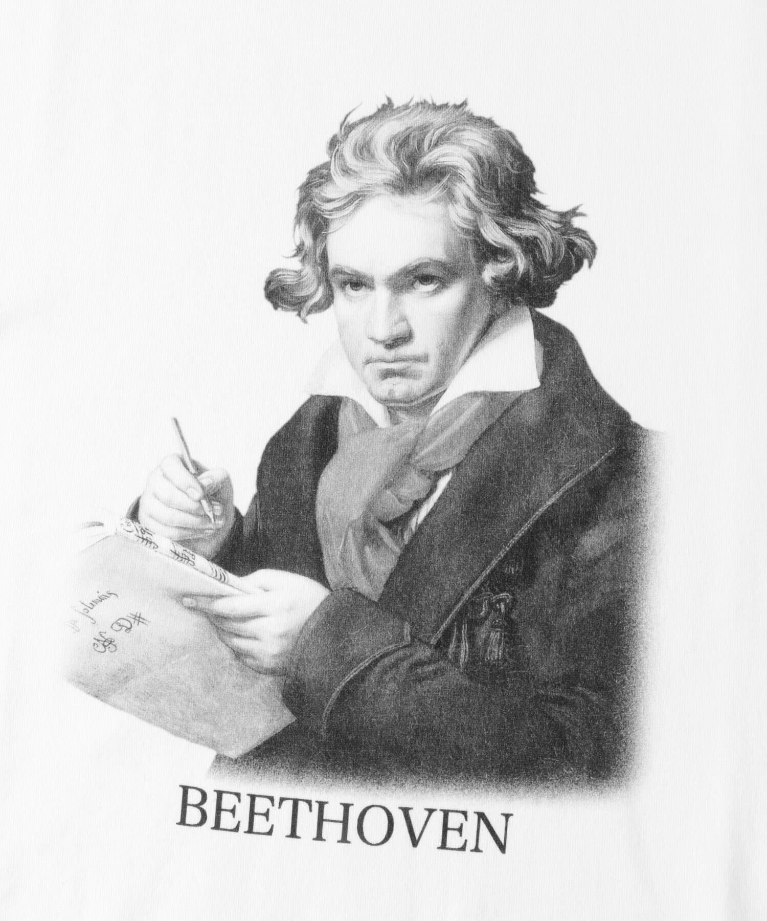 SENSE OF PLACE by URBAN RESEARCH「ヴィンテージライクTシャツ(ベートーヴェン)」|Tシャツ・カットソー|