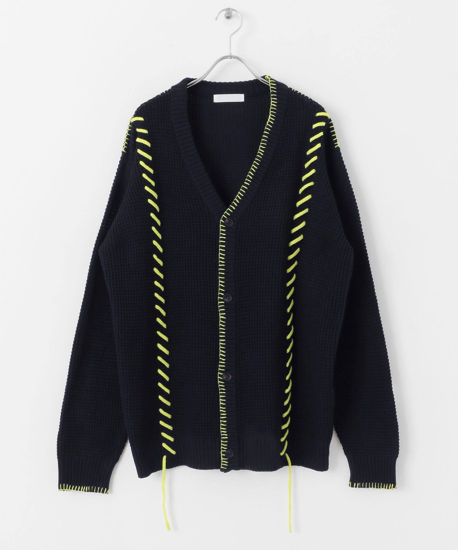 SENSE OF PLACE by URBAN RESEARCH「『ユニセックス』ブランケットステッチカーディガン」|カーディガン|