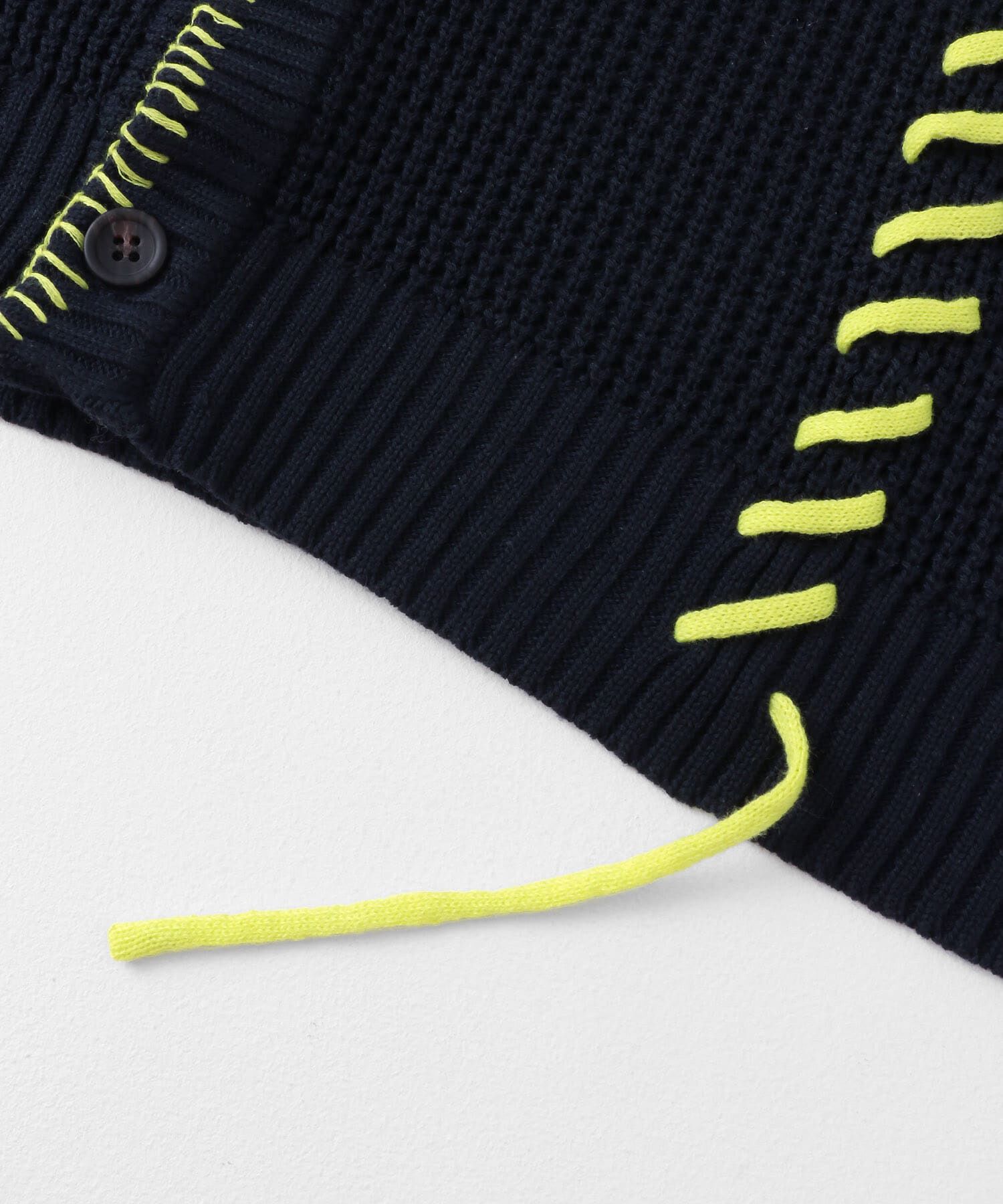 SENSE OF PLACE by URBAN RESEARCH「『ユニセックス』ブランケットステッチカーディガン」|カーディガン|