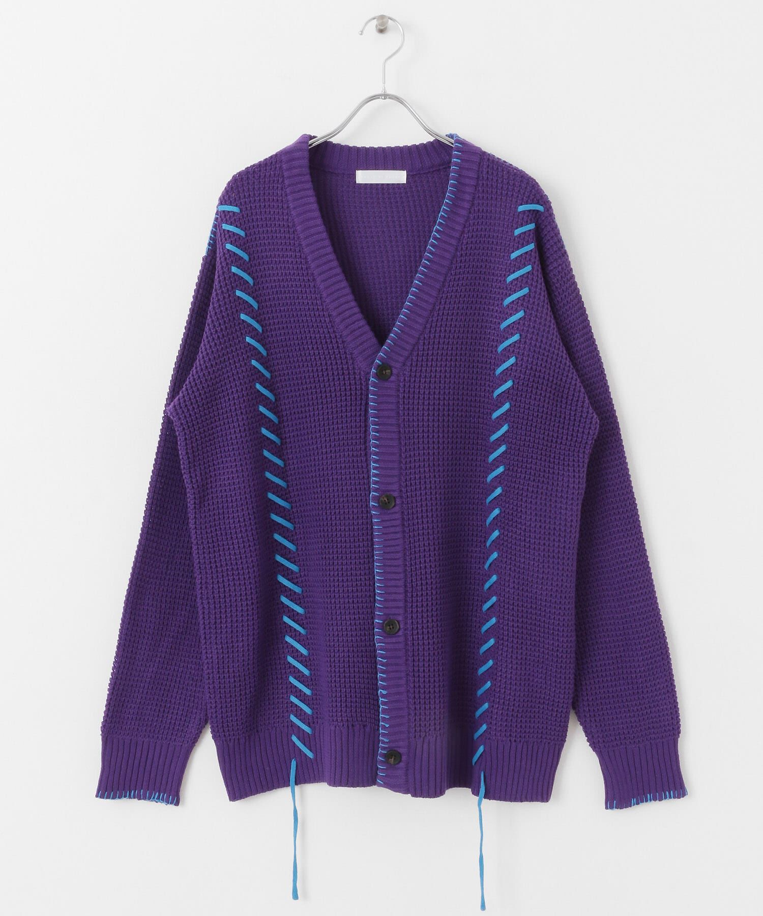 SENSE OF PLACE by URBAN RESEARCH「『ユニセックス』ブランケットステッチカーディガン」|カーディガン|