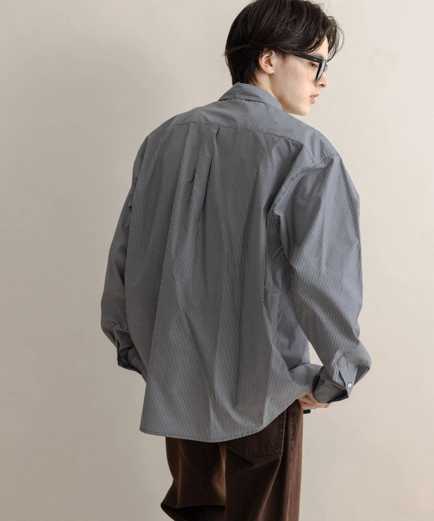 SENSE OF PLACE by URBAN RESEARCH「『WEB/一部店舗限定』コンフォートレギュラーカラーシャツ」|シャツ・ブラウス|