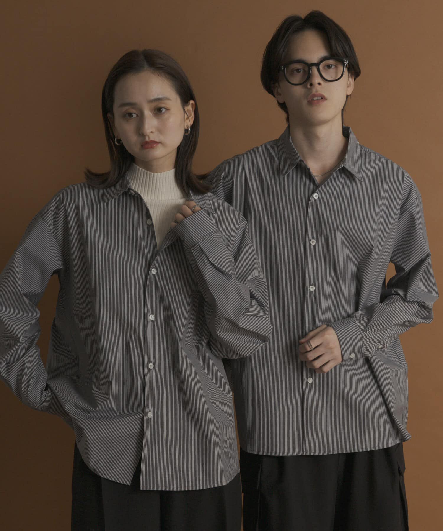 SENSE OF PLACE by URBAN RESEARCH「『WEB/一部店舗限定』コンフォートレギュラーカラーシャツ」|シャツ・ブラウス|