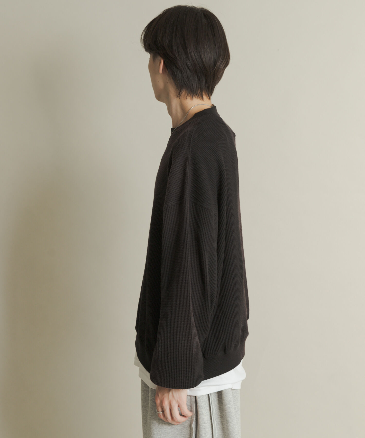 SENSE OF PLACE by URBAN RESEARCH「フェードワッフルバルーンスウェット」|スウェット・ジャージ|