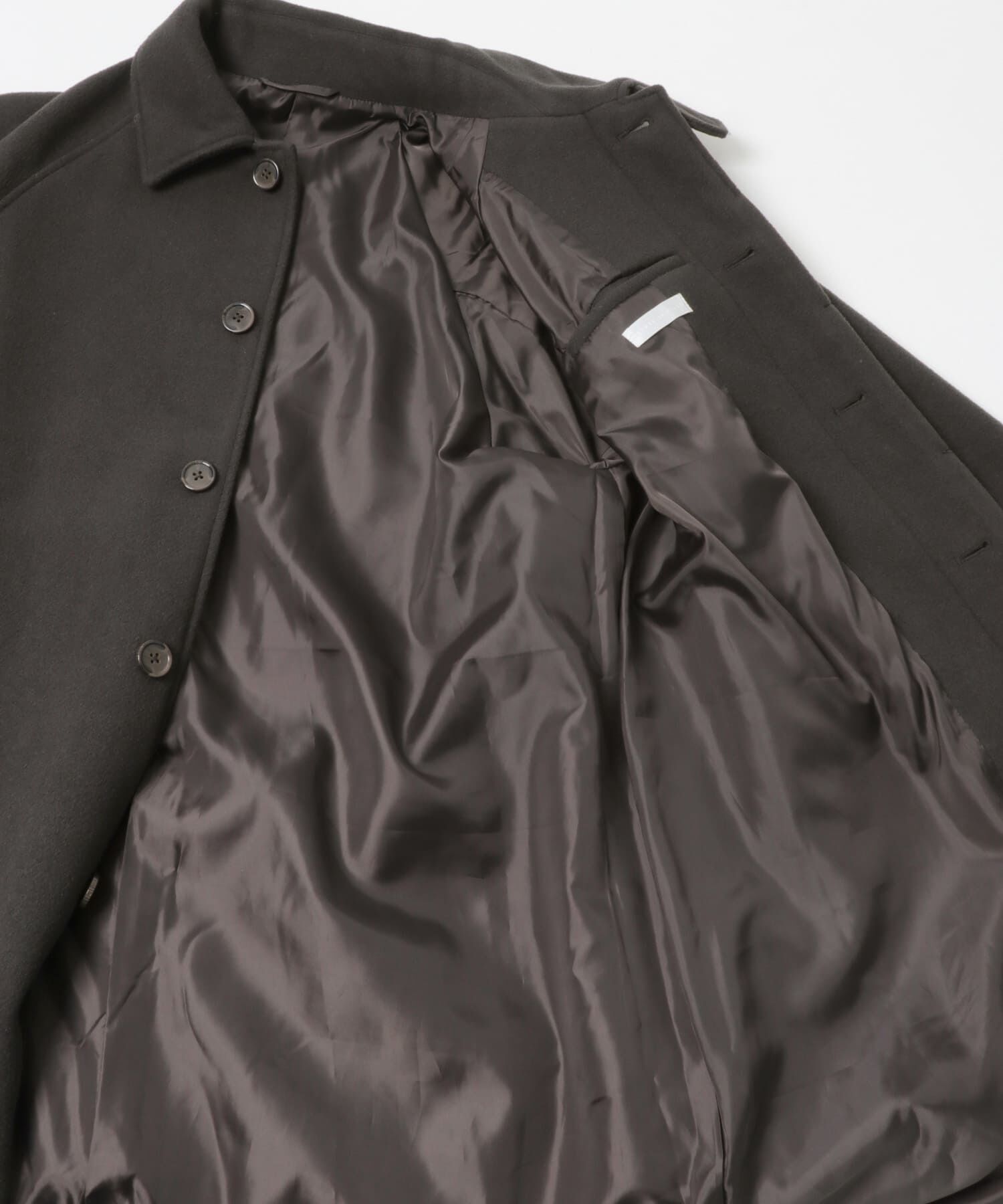 SENSE OF PLACE by URBAN RESEARCH「『ユニセックス』バルマカーンルーズコート」|ノーカラーコート|