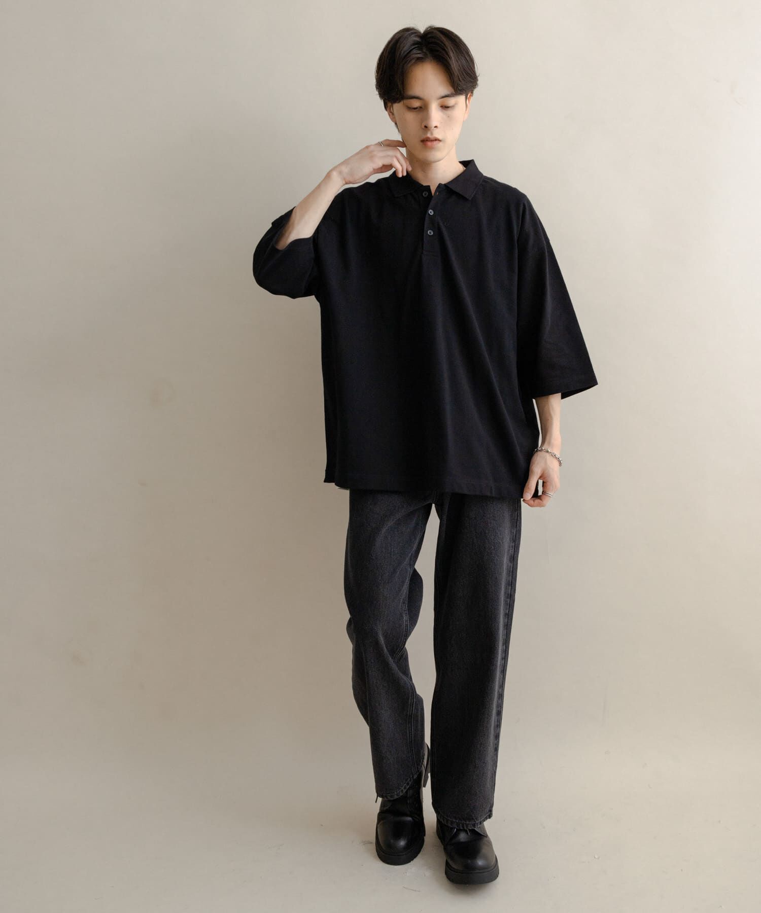 SENSE OF PLACE by URBAN RESEARCH「スラブカノコエクストラルーズポロシャツ」|ポロシャツ|