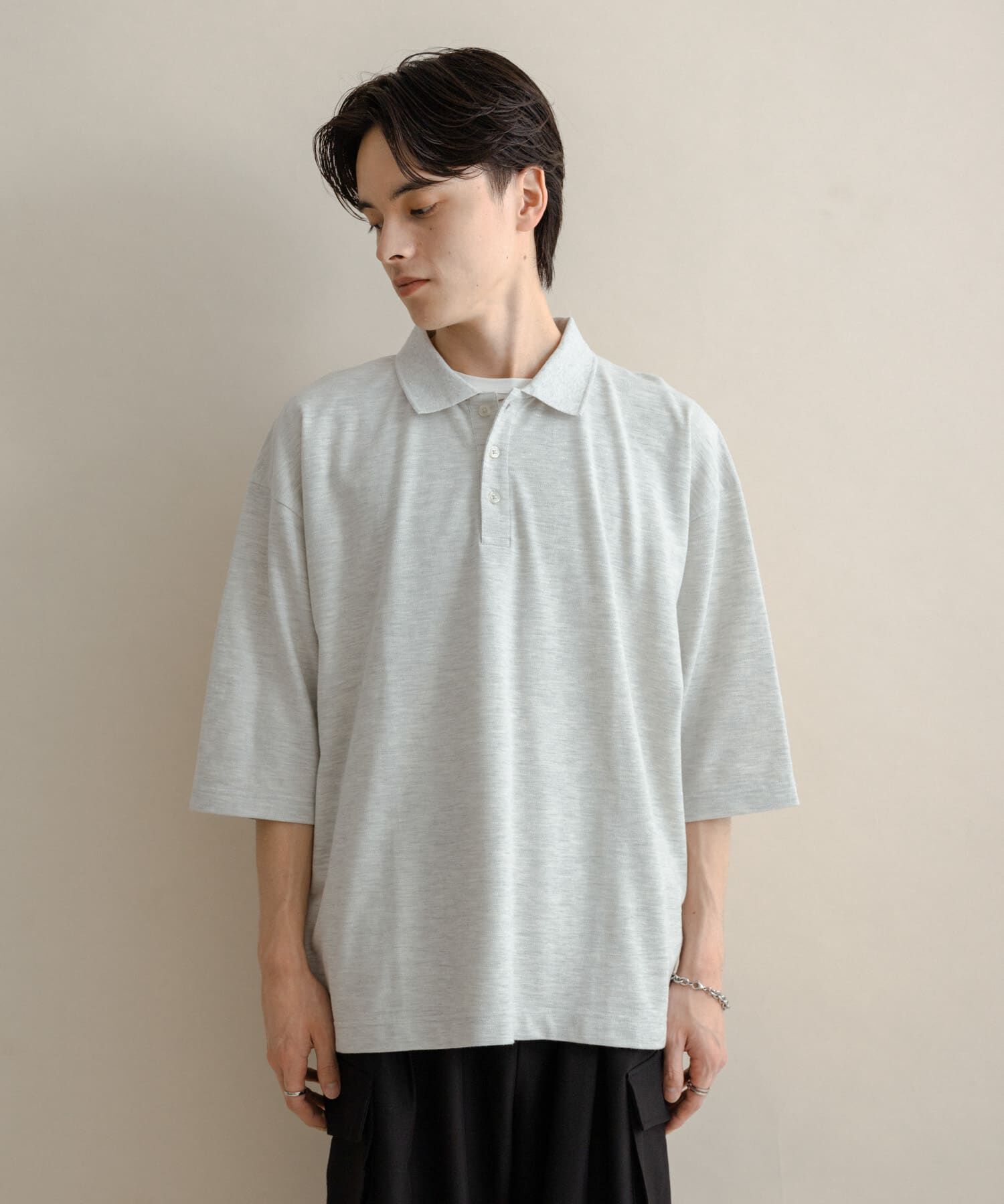 SENSE OF PLACE by URBAN RESEARCH「スラブカノコエクストラルーズポロシャツ」|ポロシャツ|