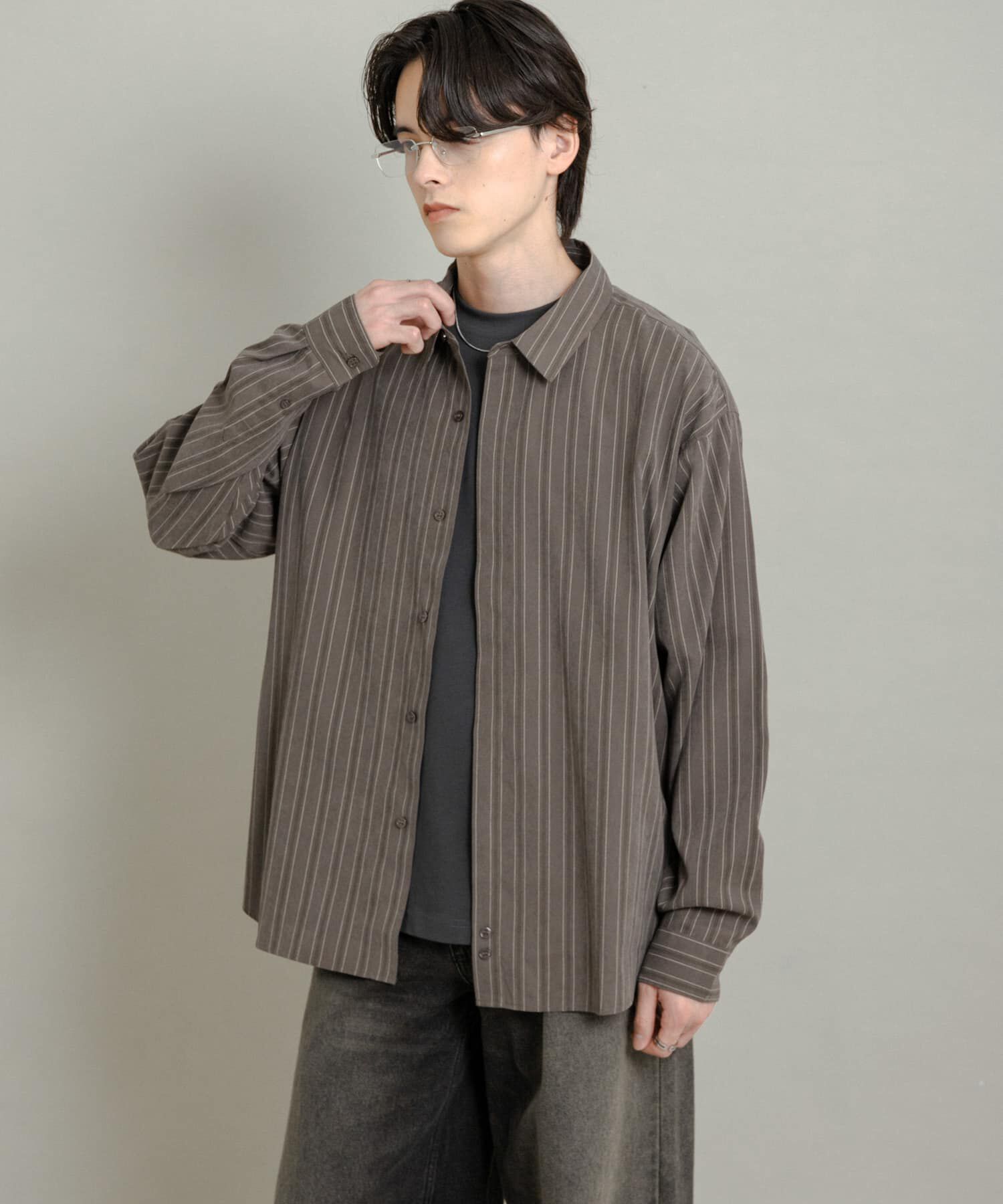 SENSE OF PLACE by URBAN RESEARCH「コンフォートピーチブロードシャツ」|シャツ・ブラウス|