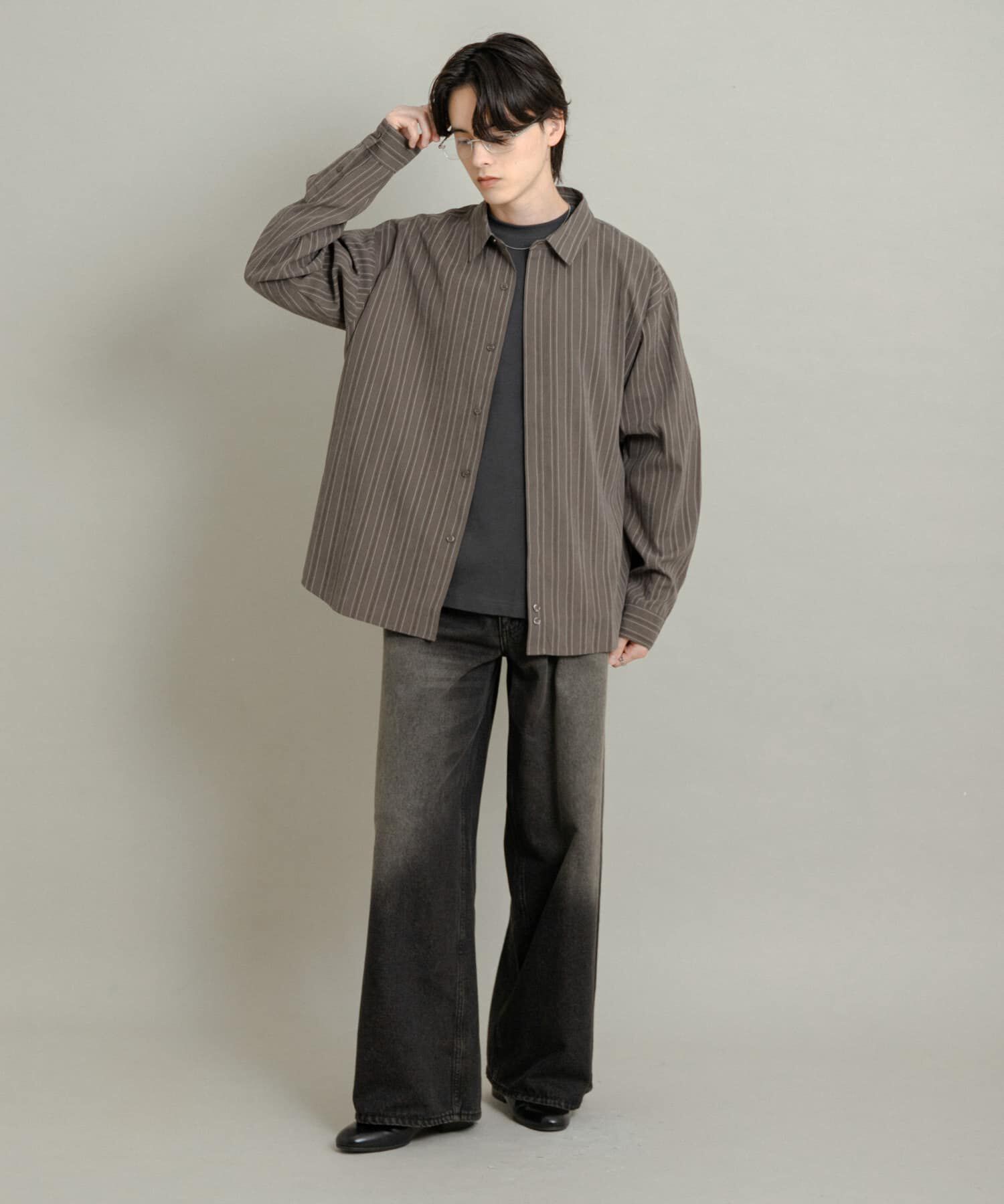 SENSE OF PLACE by URBAN RESEARCH「コンフォートピーチブロードシャツ」|シャツ・ブラウス|