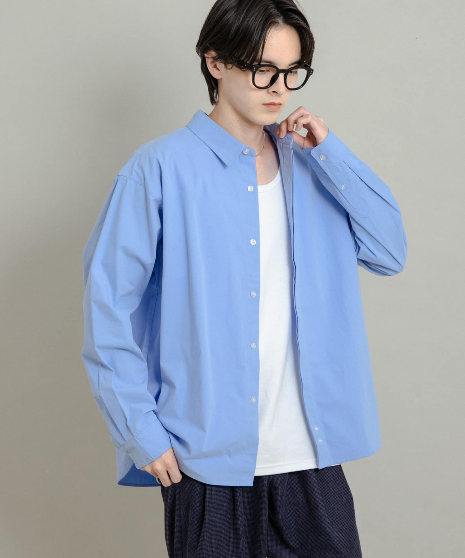 SENSE OF PLACE by URBAN RESEARCH「コンフォートピーチブロードシャツ」|シャツ・ブラウス|