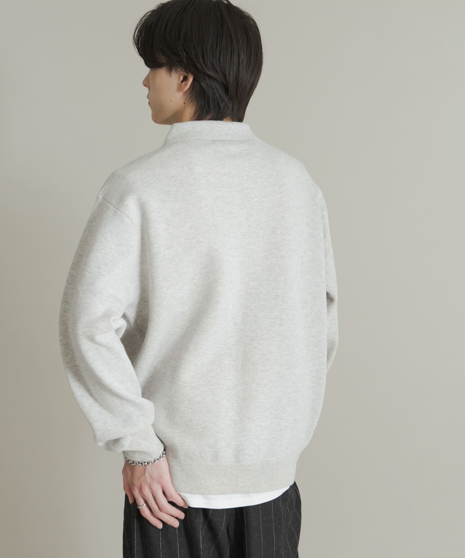 SENSE OF PLACE by URBAN RESEARCH「『ユニセックス』スウェットライクハーフジップニット」|ニット・セーター|