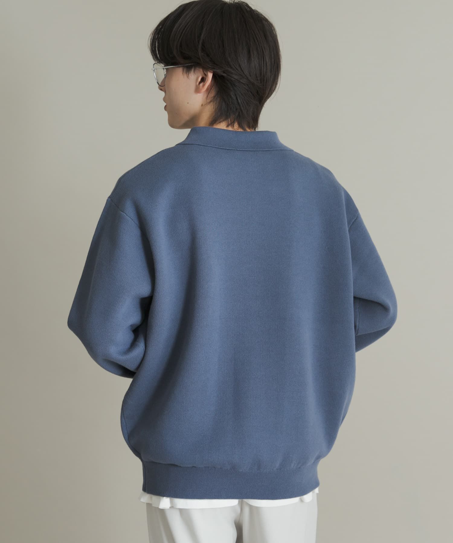 SENSE OF PLACE by URBAN RESEARCH「『ユニセックス』スウェットライクハーフジップニット」|ニット・セーター|