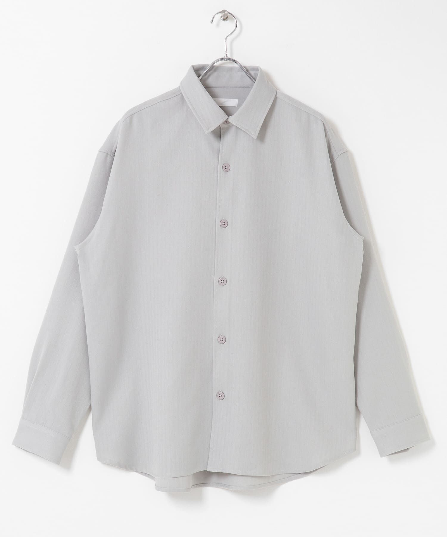 SENSE OF PLACE by URBAN RESEARCH「『UR TECH』ヘリンボーンレギュラーカラーシャツ」|シャツ・ブラウス|