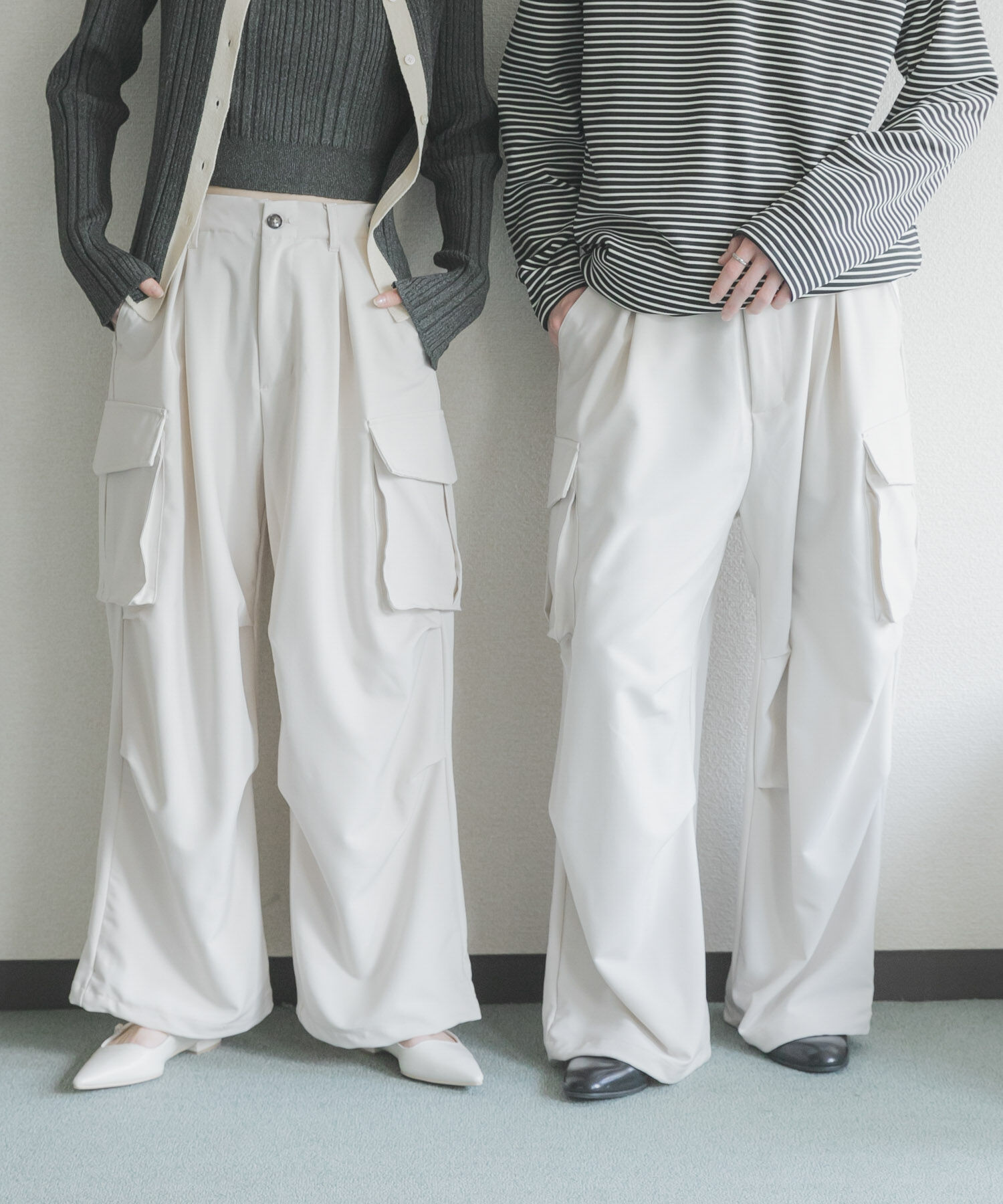 SENSE OF PLACE by URBAN RESEARCH「『ユニセックス』ワイドカーゴパンツ」|その他|