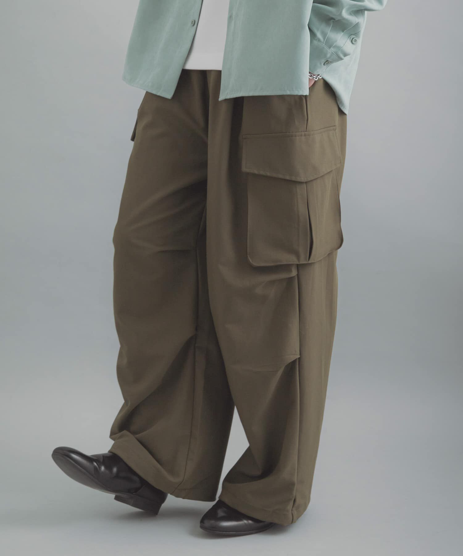 SENSE OF PLACE by URBAN RESEARCH「『ユニセックス』ワイドカーゴパンツ」|その他|