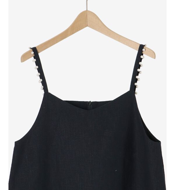 le.coeur blanc「《手洗い可能》パールツキキャミブラウス」|シャツ・ブラウス|