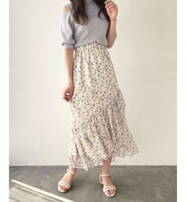  「肩あきラメニット」|ニット・セーター|