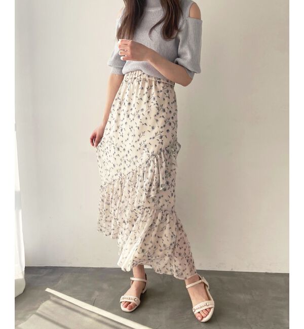  「肩あきラメニット」|ニット・セーター|