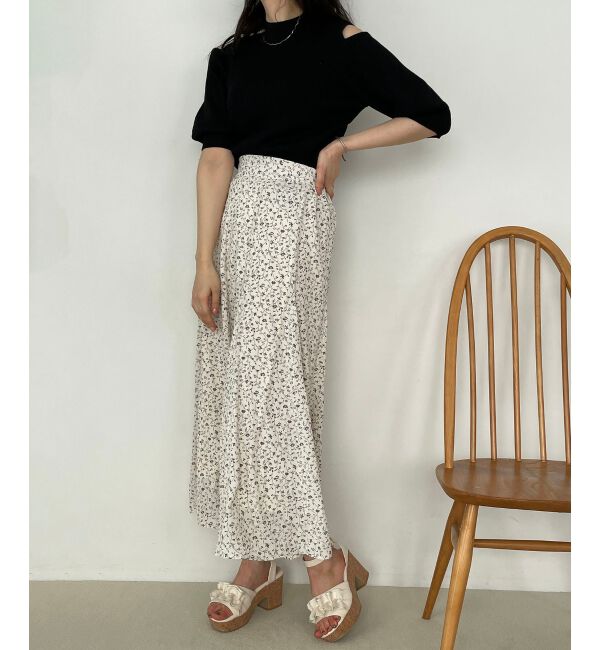  「肩あきラメニット」|ニット・セーター|