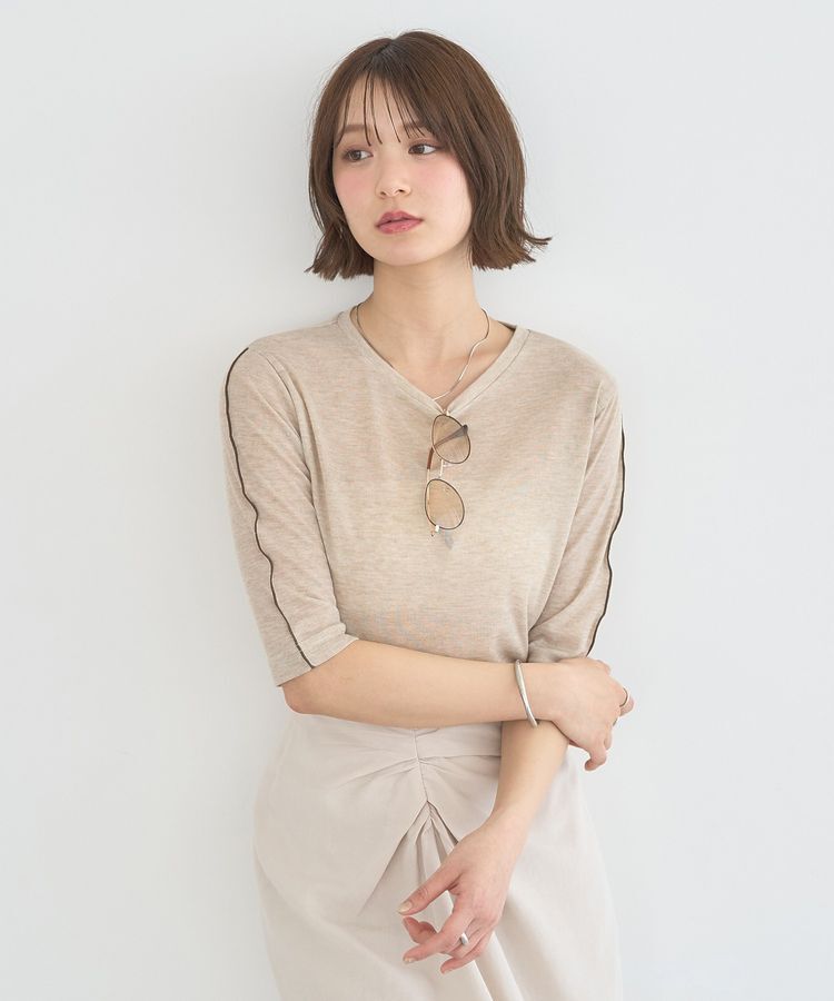 earth music&ecology「ハイショクメロートップス」|Tシャツ・カットソー|