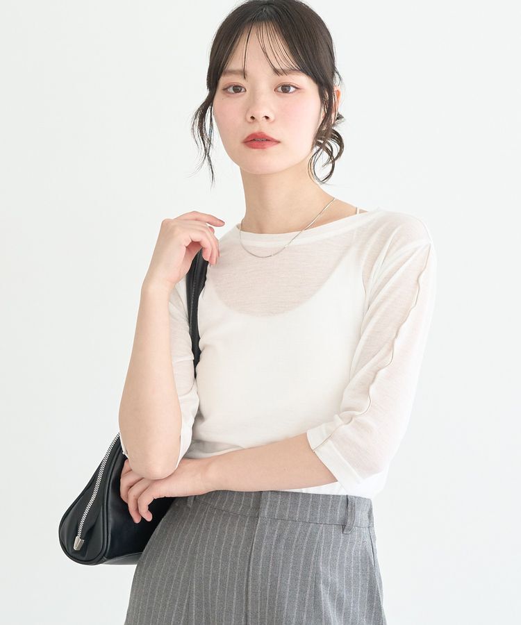 earth music&ecology「ハイショクメロートップス」|Tシャツ・カットソー|