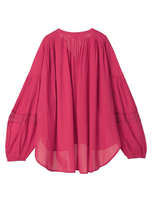 AMERICAN HOLIC「ショルダーピンタック袖ボリュームブラウス」|シャツ・ブラウス|