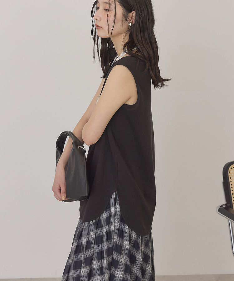 AMERICAN HOLIC「ラウンドヘムタンクトップ」|キャミソール|