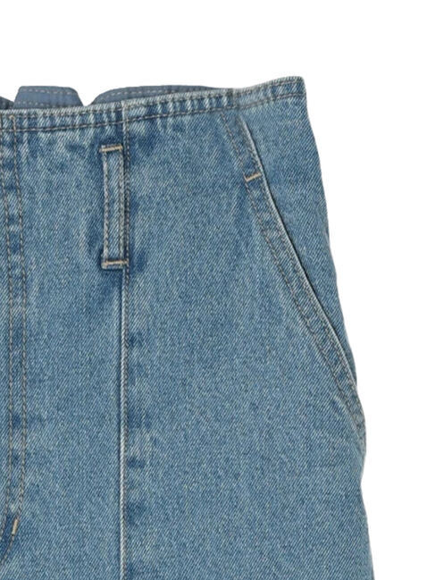 Green Parks「・ELENCARE　DUE　バックスリットデニムパンツ」|デニム|