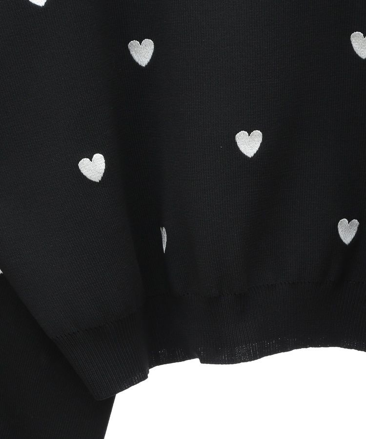 Green Parks「・swing by ハート刺繍ニット」|ニット・セーター|