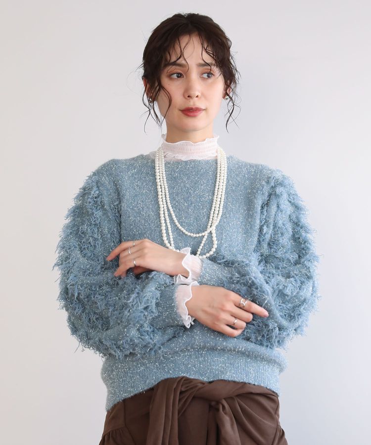 Green Parks「・Petit Fleur チュールキリカエラメリブタートル」|Tシャツ・カットソー|