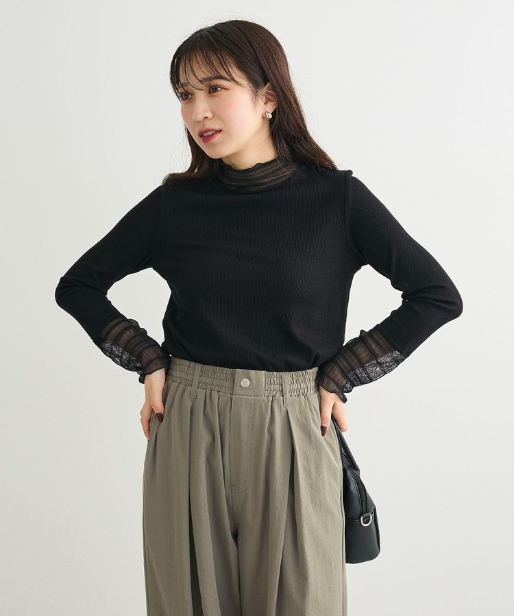 Green Parks「・Petit Fleur チュールキリカエラメリブタートル」|Tシャツ・カットソー|