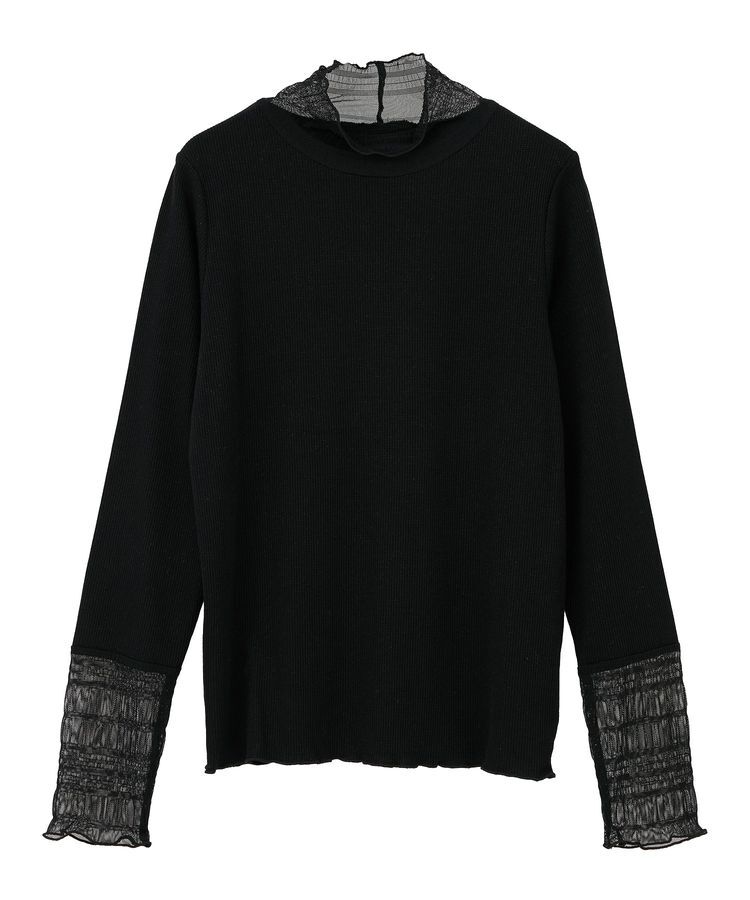 Green Parks「・Petit Fleur チュールキリカエラメリブタートル」|Tシャツ・カットソー|