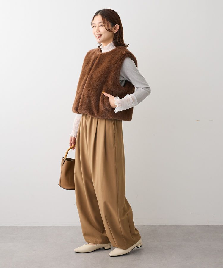 Green Parks「・Petit Fleur チュールキリカエラメリブタートル」|Tシャツ・カットソー|