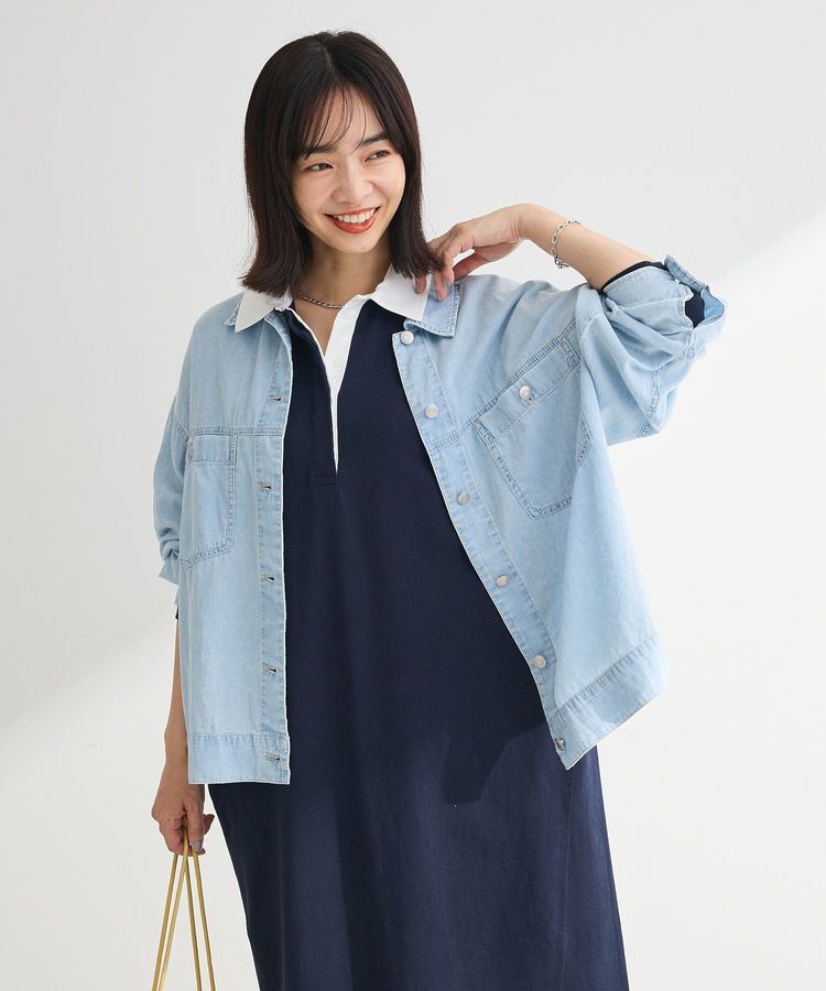 Green Parks「ラガーシャツワンピース」|ワンピース|