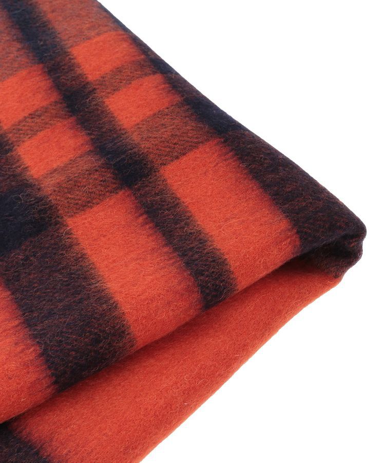 YECCA VECCA「ウールチェック柄ストール」|ストール|