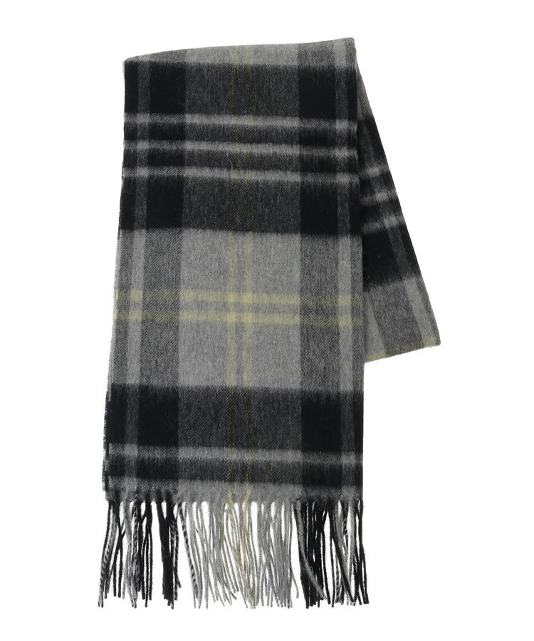 YECCA VECCA「ウールチェック柄ストール」|ストール|