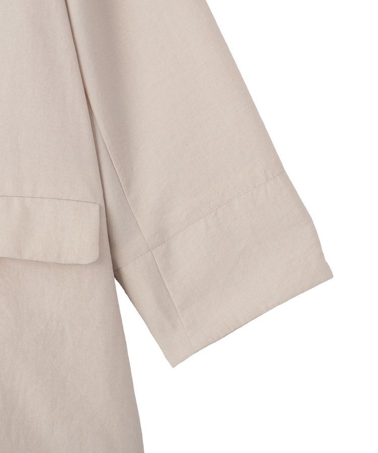 YECCA VECCA「マシンウォッシャブルリネンライクジャケット」|テーラードジャケット|