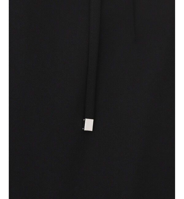 allureville「ジョーゼットサロペナロースカート」|タイト|