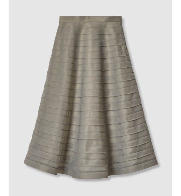 LOULOU WILLOUGHBY「【LOULOU WILLOUGHBY】ダブルラッセルステッチスカート」|スカート|