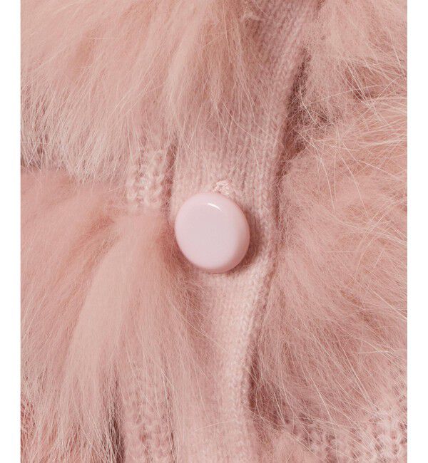 LOULOU WILLOUGHBY「【LOULOU WILLOUGHBY】フォックスファートリミングプルオーバー」|ニット・セーター|