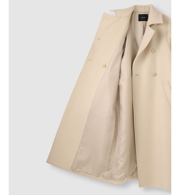 allureville「スプリットラグランロングコート」|ダッフルコート|