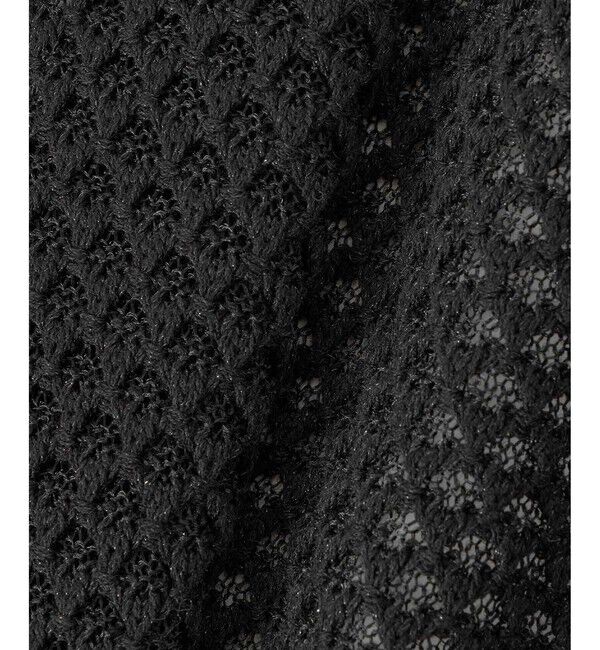 allureville「透かし編みカーディガン」|カーディガン|