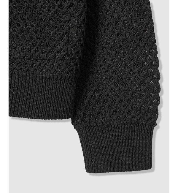 allureville「透かし編みカーディガン」|カーディガン|