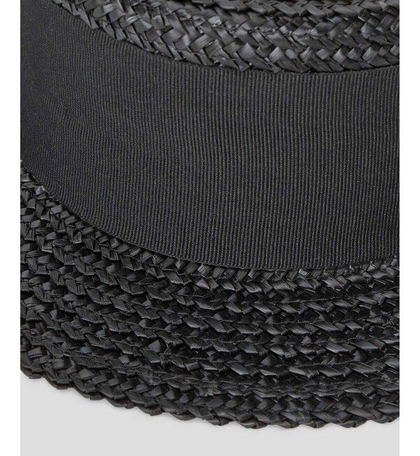 LOULOU WILLOUGHBY「【LOULOU WILLOUGHBY】ワイドリボンカンカン帽」|ハット|