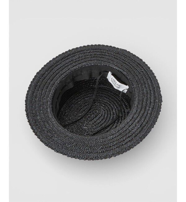 LOULOU WILLOUGHBY「【LOULOU WILLOUGHBY】ワイドリボンカンカン帽」|ハット|